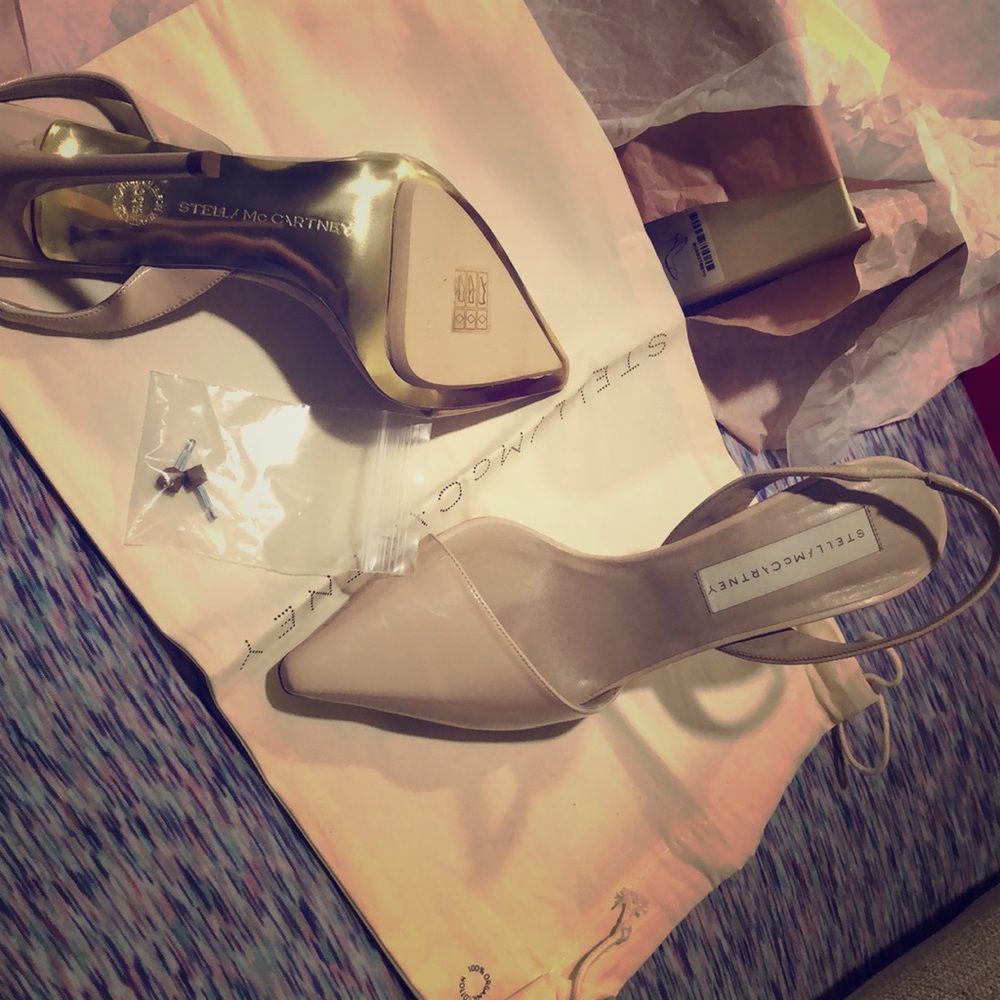 Stella McCartney Nude high heels